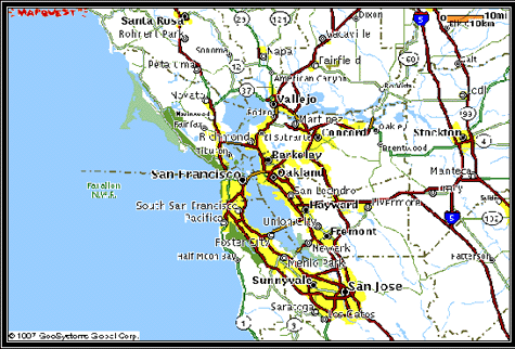 Sonoma Map